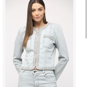 Fate Light Blue Jean Jacket